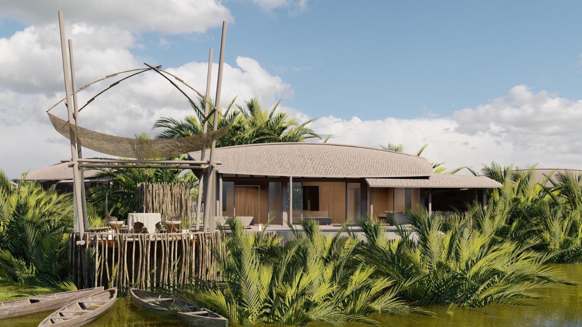 Namia River Retreat - Wellness Inclusive Resort Хой Ан Екстериор снимка