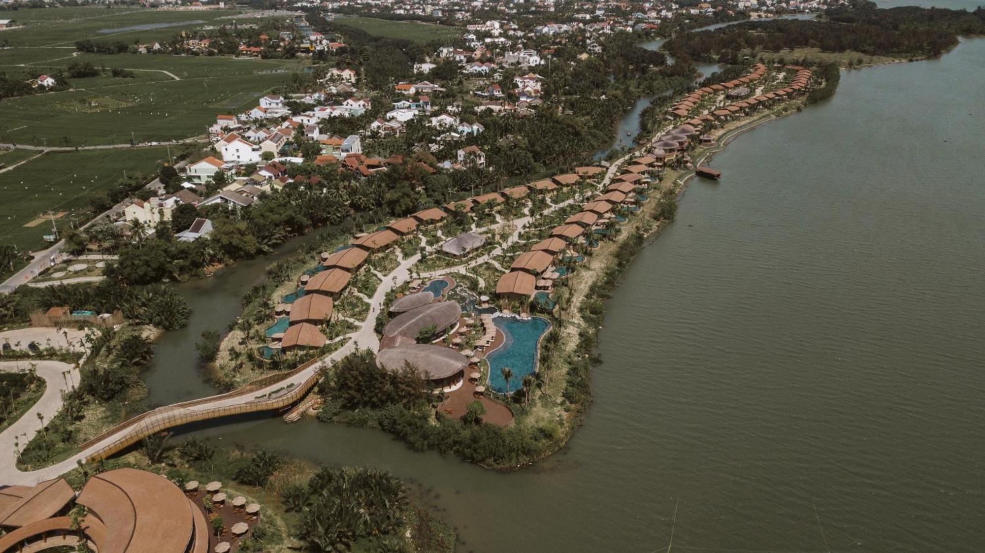 Namia River Retreat - Wellness Inclusive Resort Хой Ан Екстериор снимка