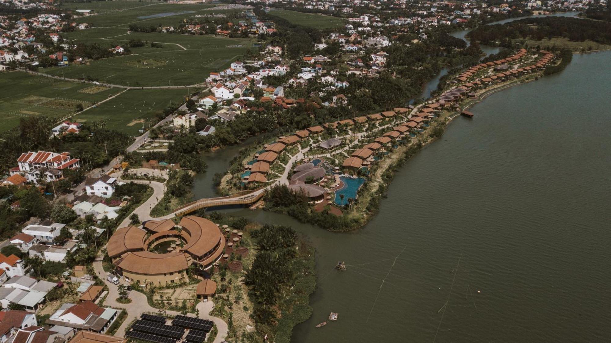 Namia River Retreat - Wellness Inclusive Resort Хой Ан Екстериор снимка